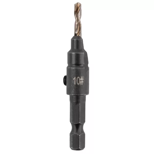 Fafúró süllyesztővel, csavarfészek-fúró készlet 4 részes, 2,4–3,5 mm, HEX 1/4", PM-ZWZP-4TN – Powermat (PM1459)
