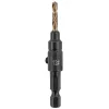 Fafúró süllyesztővel, csavarfészek-fúró készlet 4 részes, 2,4–3,5 mm, HEX 1/4", PM-ZWZP-4TN – Powermat (PM1459)