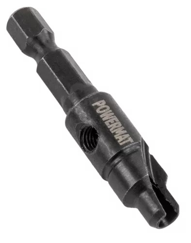 Fafúró süllyesztővel, csavarfészek-fúró készlet 4 részes, 2,4–3,5 mm, HEX 1/4", PM-ZWZP-4TN – Powermat (PM1459)