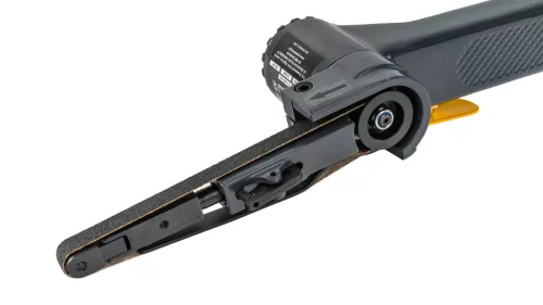 Pneumatikus szalagcsiszoló 10 × 330 mm, 20 000 ford./perc, állítható fejjel, PM-PST-330T – Powermat (PM1464)