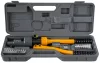 Hidraulikus kábelsaru-préselő fogó 6–300 mm², 12 t, 14 préspofa, kofferben, PM-ZHDK-6300T – Powermat (PM1468)