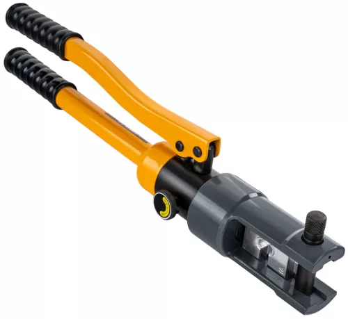 Hidraulikus kábelsaru-préselő fogó 6–300 mm², 12 t, 14 préspofa, kofferben, PM-ZHDK-6300T – Powermat (PM1468)