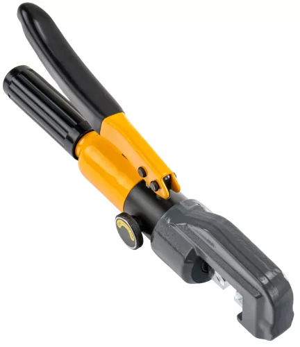 Hidraulikus kábelsaru-préselő fogó 4–70 mm², 6 t, hatszögletű, kofferben, PM-ZHDK-470T – Powermat (PM1469)