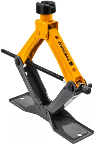 Ollós autóemelő 2,5 t, 130–445 mm, kerékkulccsal és táskával, PM-PTR-2500T – Powermat (PM1470)
