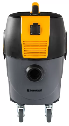 Ipari porszívó, műhelyporszívó 1600 W, 30 l, HEPA szűrővel, gépcsatlakozó aljzattal, PM-OD-1600T-PRO – Powermat (PM1471)
