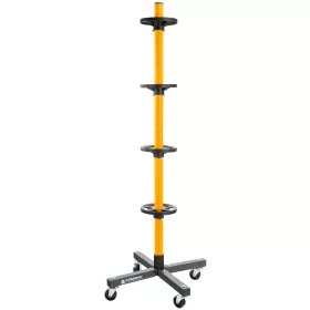   Kerékállvány, guruló gumitároló 4 kerékhez, max. 235 mm, 100 kg, összecsukható, PM-MSNK-235T – Powermat (PM1473)