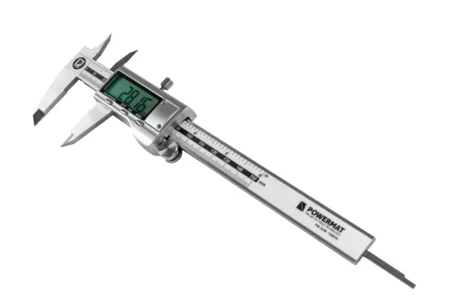 Digitális tolómérő 0–150 mm, 0,01 mm felbontás, LCD kijelzővel, PM-SUW-150ETN – Powermat (PM1474)