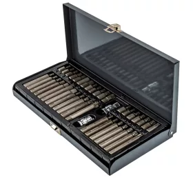   Gépi bitkészlet 40 részes, imbusz, Torx és spline bitek 30/75 mm, fém kofferben, PM-ZB-40T – Powermat (PM1475)