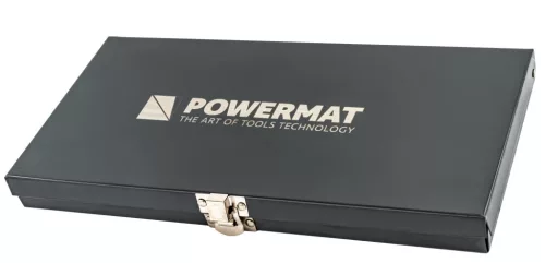 Gépi bitkészlet 40 részes, imbusz, Torx és spline bitek 30/75 mm, fém kofferben, PM-ZB-40T – Powermat (PM1475)