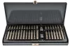 Gépi bitkészlet 40 részes, imbusz, Torx és spline bitek 30/75 mm, fém kofferben, PM-ZB-40T – Powermat (PM1475)