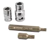 Gépi bitkészlet 40 részes, imbusz, Torx és spline bitek 30/75 mm, fém kofferben, PM-ZB-40T – Powermat (PM1475)