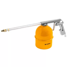   Pneumatikus olajszóró pisztoly 0,85 l-es tartállyal, 210 mm-es szórócsővel, 1/4", PM-PDR-210T – Powermat (PM1476)