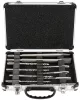 SDS Plus fúró- és vésőkészlet 10 részes, 5–10 mm fúrók, 2 véső, kofferben, PM-ZWD-10T – Powermat (PM1487)