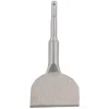 Hajlított széles lapos véső SDS Plus 75 mm, 165 mm, 15°, csempe- és vakolatvéső, PM-DL-15T – Powermat (PM1491)