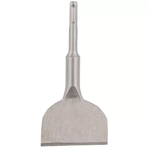 Hajlított széles lapos véső SDS Plus 75 mm, 165 mm, 15°, csempe- és vakolatvéső, PM-DL-15T – Powermat (PM1491)