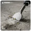 Hajlított széles lapos véső SDS Plus 75 mm, 165 mm, 15°, csempe- és vakolatvéső, PM-DL-15T – Powermat (PM1491)