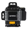 Zöld keresztlézer, 4D vonallézer 16 vonal, 360°, 40 m, állvánnyal, kofferben, PM-PLK-4DM2 – Powermat (PM1493)