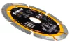 Gyémánt vágótárcsa 125 mm, szegmentált, 22,23 mm furat, 2,4 mm, PM-TDCS-1253T – Powermat (PM1495)