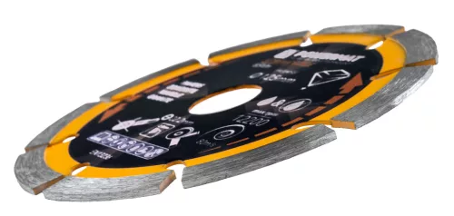 Gyémánt vágótárcsa 125 mm, szegmentált, 22,23 mm furat, 2,4 mm, PM-TDCS-1253T – Powermat (PM1495)