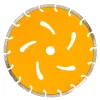 Gyémánt vágótárcsa 230 mm, 18 szegmenses, 22,2 mm furat, száraz/nedves, PM-TDCS-2302T – Powermat (PM1496)
