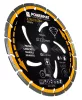 Gyémánt vágótárcsa 230 mm, 18 szegmenses, 22,2 mm furat, száraz/nedves, PM-TDCS-2302T – Powermat (PM1496)