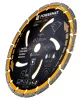 Gyémánt vágótárcsa 230 mm, 18 szegmenses, 22,2 mm furat, száraz/nedves, PM-TDCS-2302T – Powermat (PM1496)