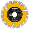 Gyémánt vágótárcsa szegmentált 125 mm, 22,23 mm, száraz/vizes vágás, PM-TDCS-1254T – Powermat (PM1497)