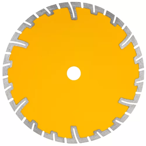Gyémánt vágótárcsa szegmentált 230 mm, 22,23 mm, száraz/vizes vágás, PM-TDCS-2303T – Powermat (PM1498)