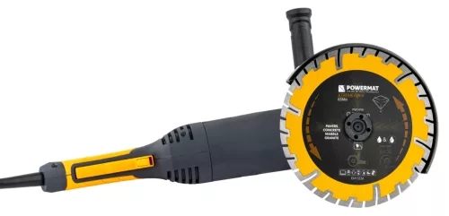Gyémánt vágótárcsa szegmentált 230 mm, 22,23 mm, száraz/vizes vágás, PM-TDCS-2303T – Powermat (PM1498)