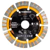 Gyémánt vágótárcsa 125 mm, szegmentált, 22,23 mm furat, 2,8 mm, PM-TDCS-1255T – Powermat (PM1499)