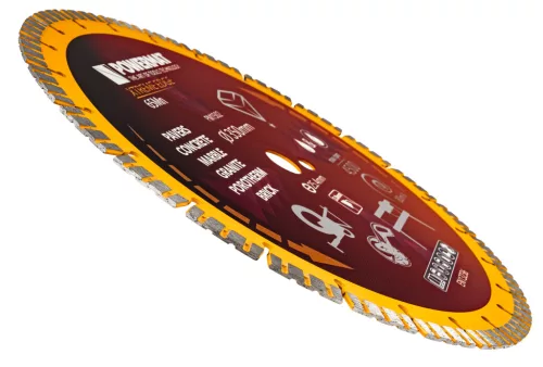 Gyémánt vágótárcsa 350 mm, 25,4 mm furat, 3 mm, gyorsdarabolóhoz, Extreme Edge, PM-TDCS-3501T – Powermat (PM1502)
