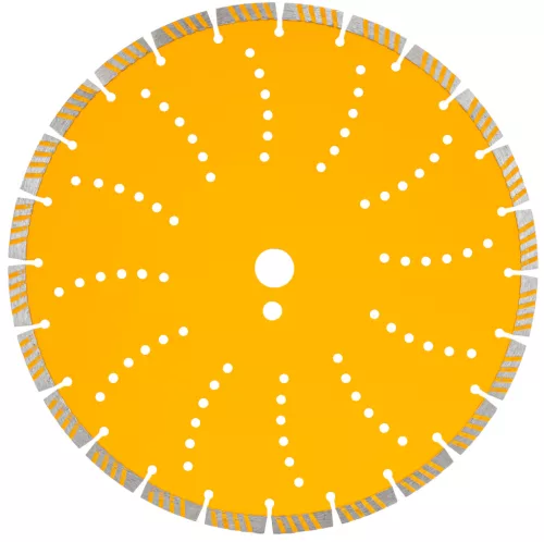 Gyémánt vágótárcsa 350 mm, 25,4 mm furat, betonvágó géphez, PM-TDCS-3502T – Powermat (PM1503)