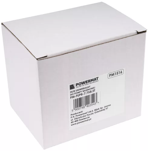 Szűrőbetét medencés szűrőszivattyúhoz, I típus, 80 × 90 mm, PM-PFDB-16T szivattyúhoz – Powermat (PM1516)