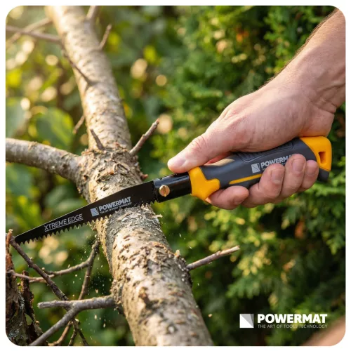 Univerzális kézifűrész 3 az 1-ben, cserélhető lappal fához, fémhez, gipszkartonhoz, 310 mm, PM-PRU-3W1T – Powermat (PM1519)