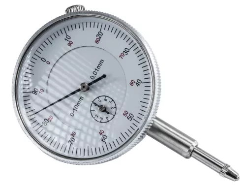 Mérőóra mágneses állvánnyal 0–10 mm, 0,01 mm, 22 mérőcsúccsal, kofferben, PM-CZ-10T – Powermat (PM1521)