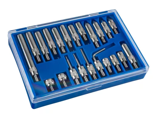 Mérőóra mágneses állvánnyal 0–10 mm, 0,01 mm, 22 mérőcsúccsal, kofferben, PM-CZ-10T – Powermat (PM1521)