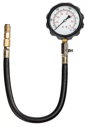 Kompressziómérő dízelmotorhoz, 16 részes, 0–70 bar, izzító- és injektoradapterekkel, PM-MCSD-16T – Powermat (PM1524)