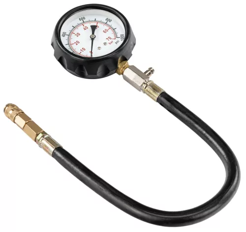 Kompressziómérő dízelmotorhoz, 16 részes, 0–70 bar, izzító- és injektoradapterekkel, PM-MCSD-16T – Powermat (PM1524)