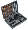 Belső csapágylehúzó készlet golyóscsapágyakhoz 45–105 mm, 32 részes, kofferben, PM-SLWK-32T – Powermat (PM1536)