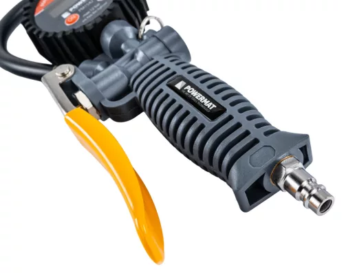 Keréktöltő pisztoly digitális nyomásmérővel, 12 bar, 1/4", PM-PDPM-1T – Powermat (PM1542)