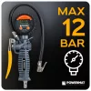 Keréktöltő pisztoly digitális nyomásmérővel, 12 bar, 1/4", PM-PDPM-1T – Powermat (PM1542)