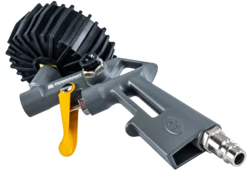 Keréktöltő pisztoly nyomásmérő órával 75 mm, 12 bar, 1/4", PM-PDPM-2T – Powermat (PM1543)