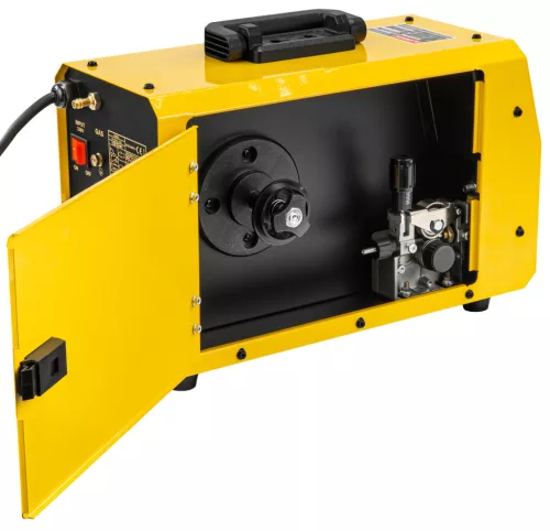 Hegesztő inverter MIG/MAG, FLUX, MMA, TIG Lift 210 A, 230 V, szinergikus, kettős LCD, PM-PAS-210L – Powermat (PM1544)