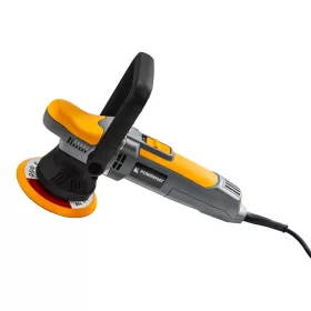   Autópolírozó gép 750 W, 125/75 mm, excenteres, fordulatszám-szabályzós, PM-PS-750T – Powermat (PM1549)