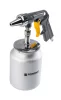 Homokfúvó pisztoly tartállyal, 1000 ml, 8 bar, 160 l/perc, PM-PDPI-1T – Powermat (PM1551)