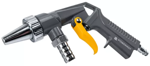 Homokfúvó pisztoly szívótömlővel 1 m, 8 bar, 160 l/perc, 1/4", PM-PDPI-2T – Powermat (PM1552)