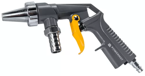 Homokfúvó pisztoly szívótömlővel 1 m, 8 bar, 160 l/perc, 1/4", PM-PDPI-2T – Powermat (PM1552)