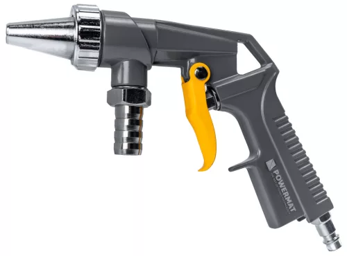 Homokfúvó pisztoly szívótömlővel 1 m, 8 bar, 160 l/perc, 1/4", PM-PDPI-2T – Powermat (PM1552)