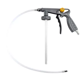   Pneumatikus üregvédő pisztoly, 3–8 bar, 1/4", két szórócsővel, PM-PDKO-1T – Powermat (PM1553)