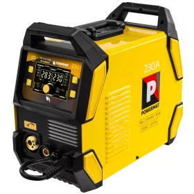   Inverteres hegesztőgép MIG/MAG, MMA, TIG Lift, 230 A, 230 V, dupla pulse, PM-PAS-230L – Powermat (PM1554)
